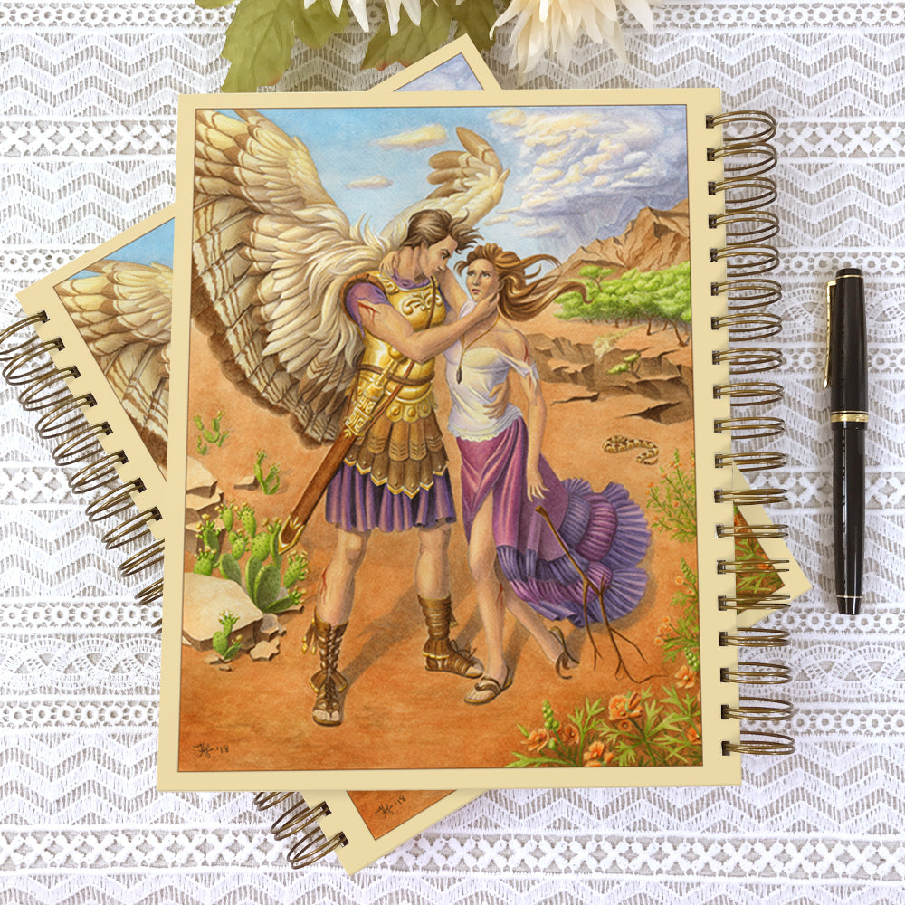 Example of left-handed bound Archangel Gabriel dream journal.